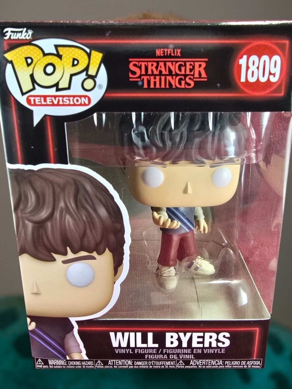 Funko Pop! Vinyl: Will Byers #1809 (Nib) With Pop Proctector